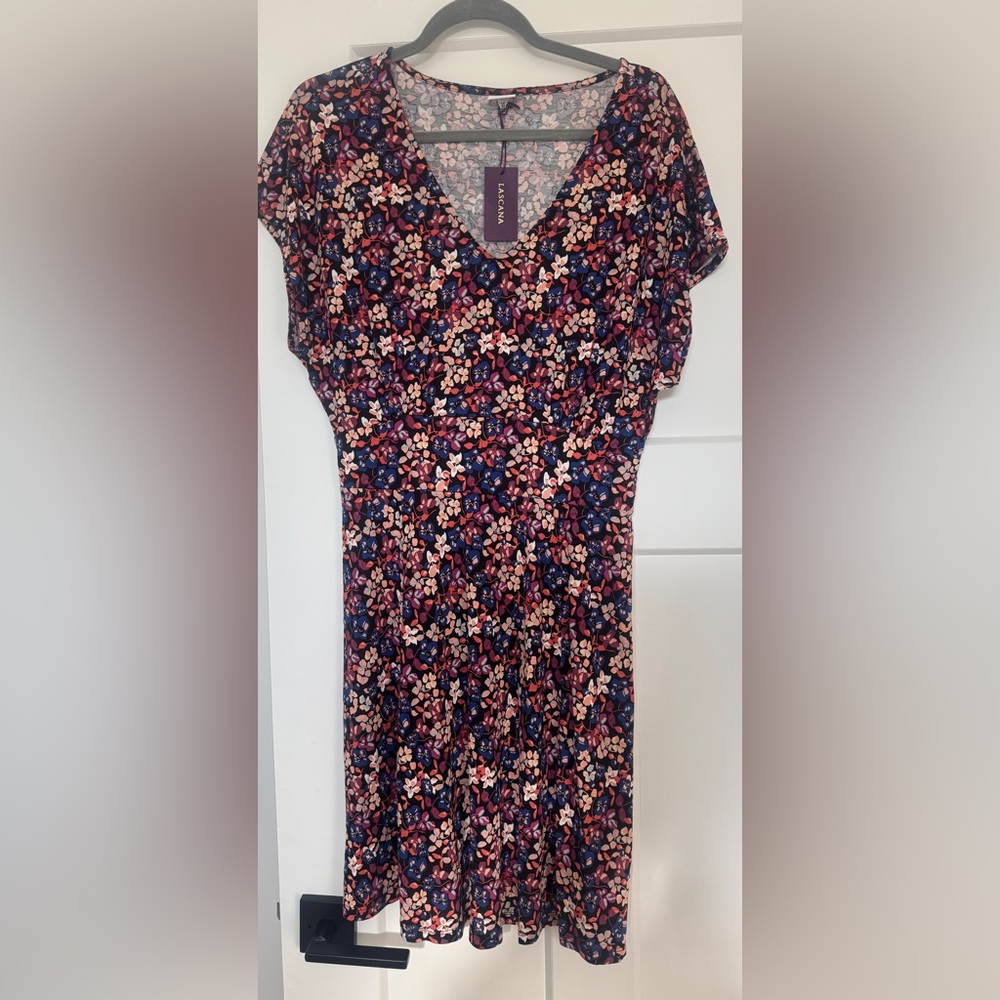 Lascana flower print dress NWT